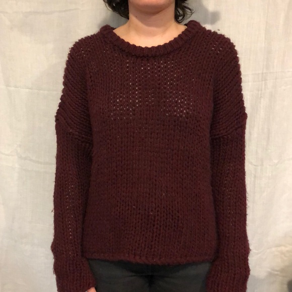 Brandy Melville Chunky Knit Sweater - Picture 3 of 3